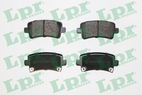 LPR 05P1584 Brake Pad Set, disc brake