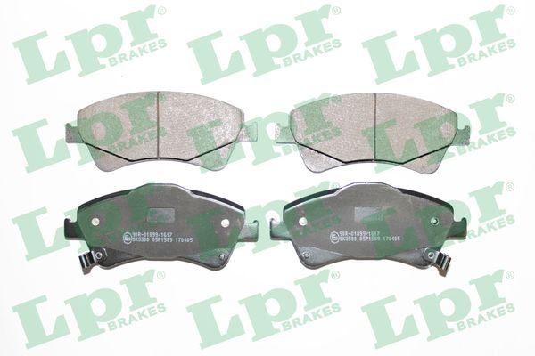 LPR 05P1589 Brake Pad Set, disc brake