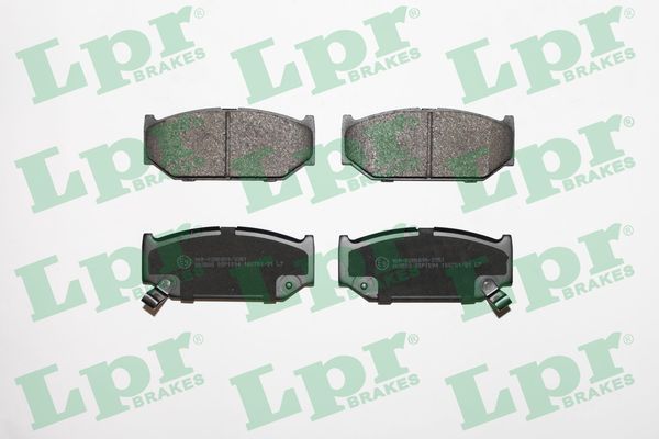 LPR 05P1594 Brake Pad Set, disc brake
