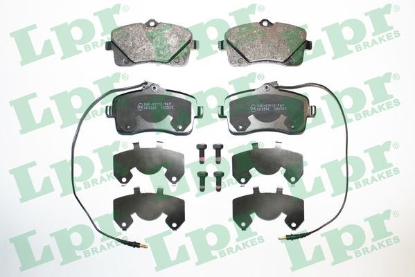 LPR 05P1601 Brake Pad Set, disc brake
