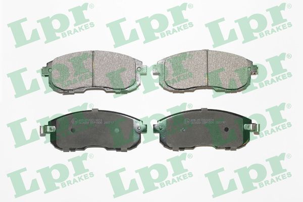 LPR 05P1606 Brake Pad Set, disc brake