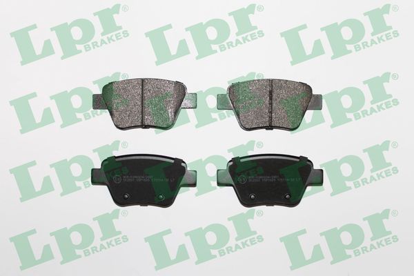 LPR 05P1608 Brake Pad Set, disc brake