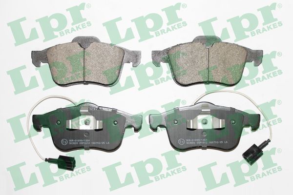 LPR 05P1612 Brake Pad Set, disc brake