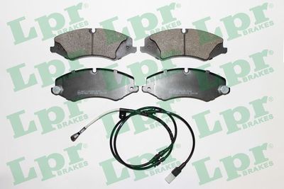 Brake Pad Set, disc brake LPR 05P1616A