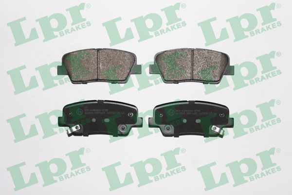 LPR 05P1625 Brake Pad Set, disc brake