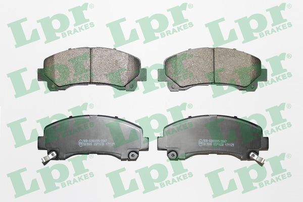 LPR 05P1630 Brake Pad Set, disc brake