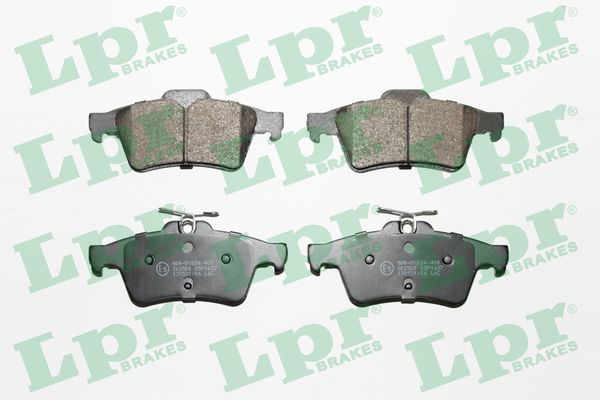 LPR 05P1637 Brake Pad Set, disc brake