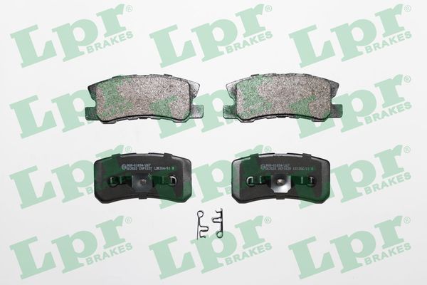 LPR 05P1639 Brake Pad Set, disc brake