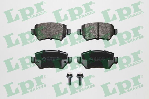 LPR 05P1650 Brake Pad Set, disc brake