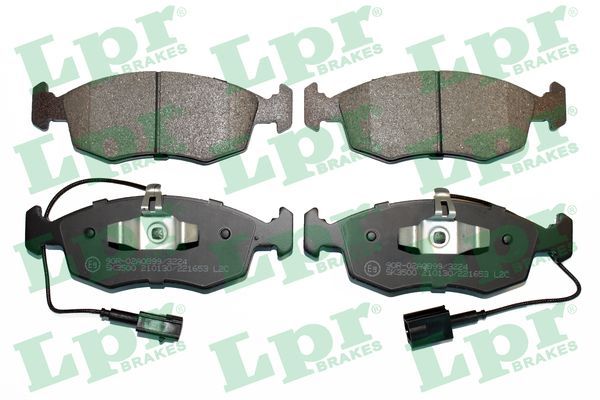 LPR 05P1653 Brake Pad Set, disc brake