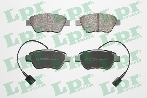 LPR 05P1656 Brake Pad Set, disc brake