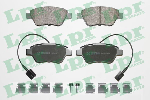 LPR 05P1656K Brake Pad Set, disc brake