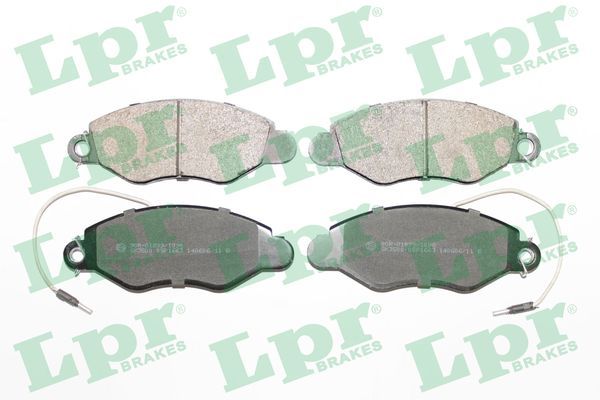 LPR 05P1663 Brake Pad Set, disc brake