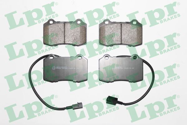 LPR 05P1665 Brake Pad Set, disc brake
