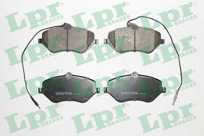 Brake Pad Set, disc brake LPR 05P1666