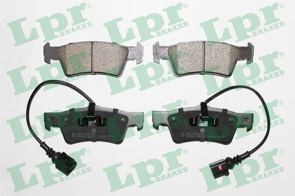 LPR 05P1667 Brake Pad Set, disc brake