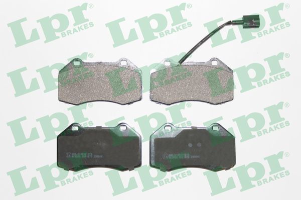 LPR 05P1670 Brake Pad Set, disc brake