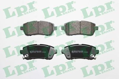 Brake Pad Set, disc brake LPR 05P1673