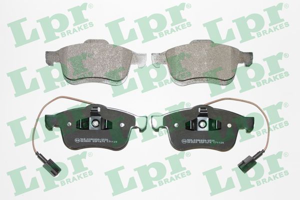 LPR 05P1674 Brake Pad Set, disc brake