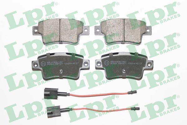 LPR 05P1677 Brake Pad Set, disc brake