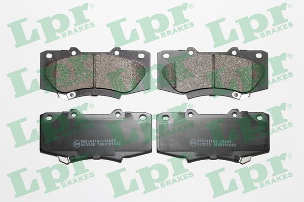 LPR 05P1682 Brake Pad Set, disc brake