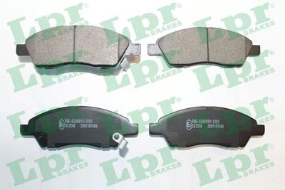 Brake Pad Set, disc brake LPR 05P1686