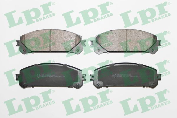 LPR 05P1691 Brake Pad Set, disc brake