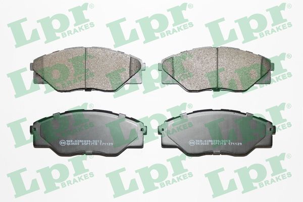 LPR 05P1718 Brake Pad Set, disc brake