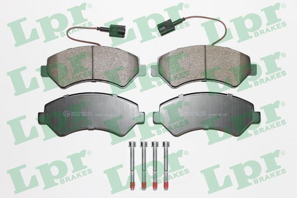 LPR 05P1721 Brake Pad Set, disc brake