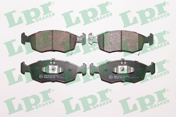 LPR 05P1722 Brake Pad Set, disc brake