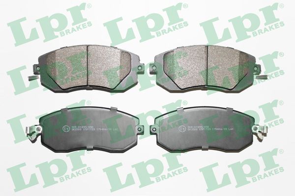 LPR 05P1729 Brake Pad Set, disc brake