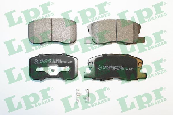LPR 05P1733 Brake Pad Set, disc brake