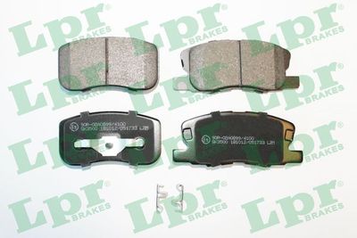Brake Pad Set, disc brake LPR 05P1733