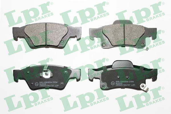 LPR 05P1737 Brake Pad Set, disc brake