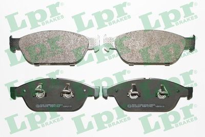 Brake Pad Set, disc brake LPR 05P1743