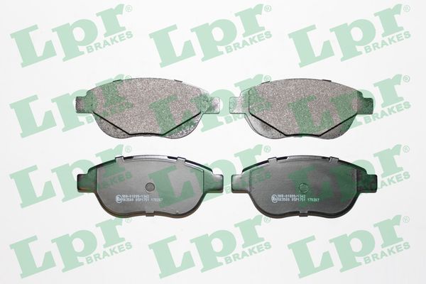 LPR 05P1751 Brake Pad Set, disc brake