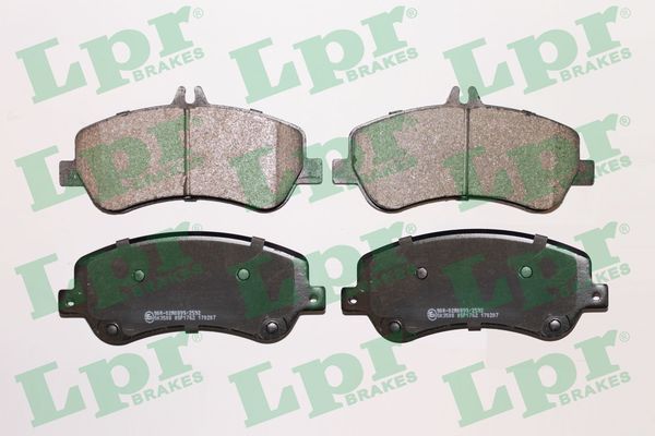 LPR 05P1762 Brake Pad Set, disc brake