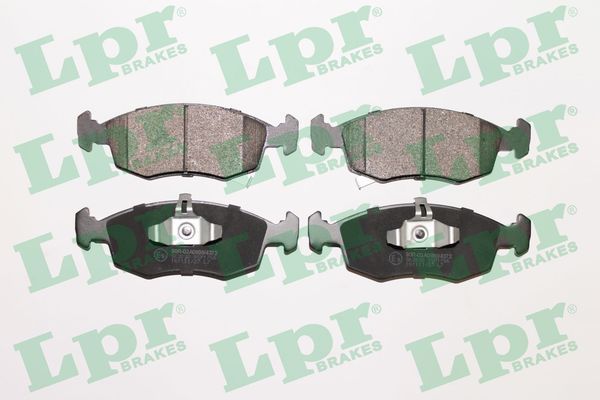 LPR 05P1766 Brake Pad Set, disc brake