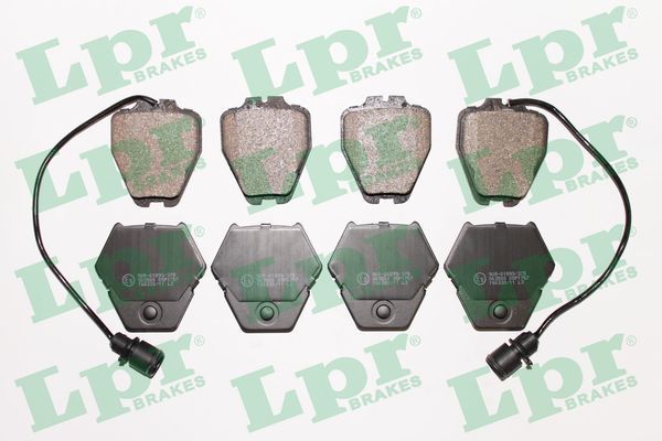 LPR 05P1767 Brake Pad Set, disc brake