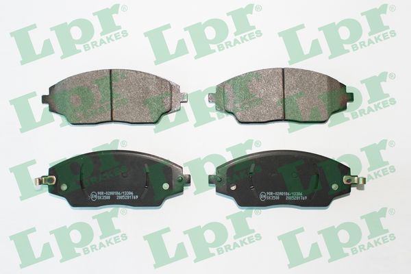 LPR 05P1769 Brake Pad Set, disc brake
