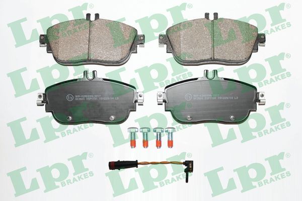 LPR 05P1781A Brake Pad Set, disc brake
