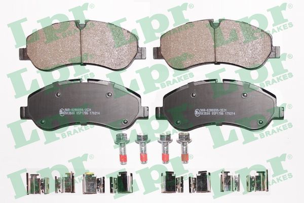 LPR 05P1786 Brake Pad Set, disc brake