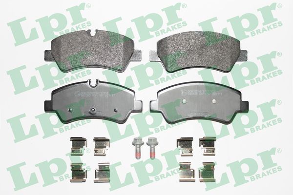 LPR 05P1787 Brake Pad Set, disc brake