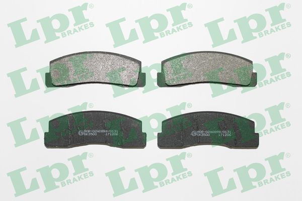 LPR 05P179 Brake Pad Set, disc brake