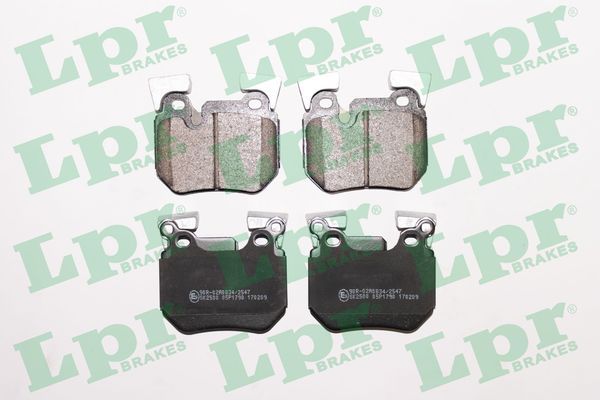 LPR 05P1790 Brake Pad Set, disc brake
