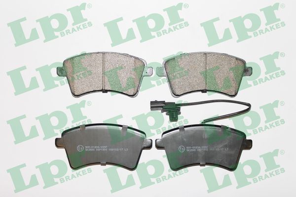 LPR 05P1800 Brake Pad Set, disc brake