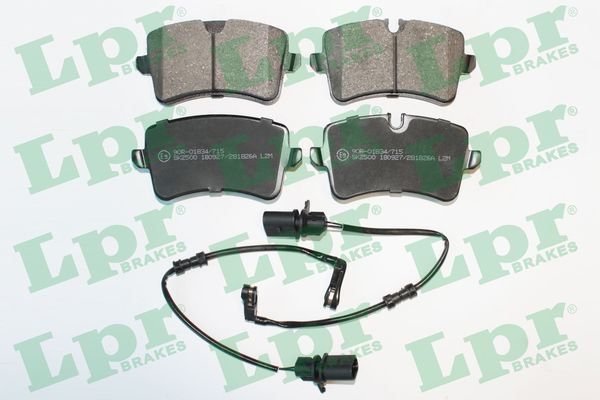 LPR 05P1826A Brake Pad Set, disc brake
