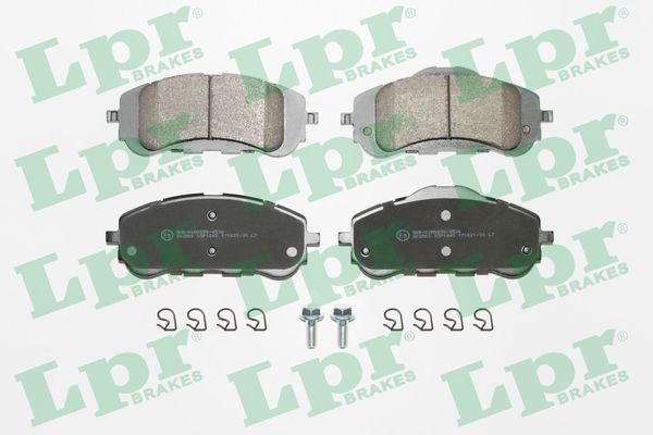 LPR 05P1845 Brake Pad Set, disc brake