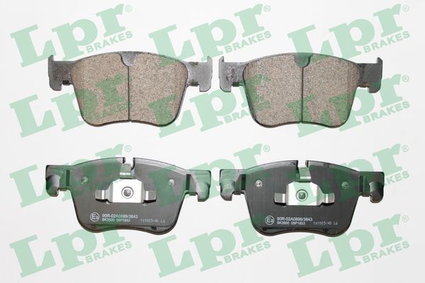 LPR 05P1853 Brake Pad Set, disc brake