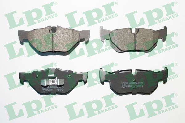 LPR 05P1876 Brake Pad Set, disc brake
